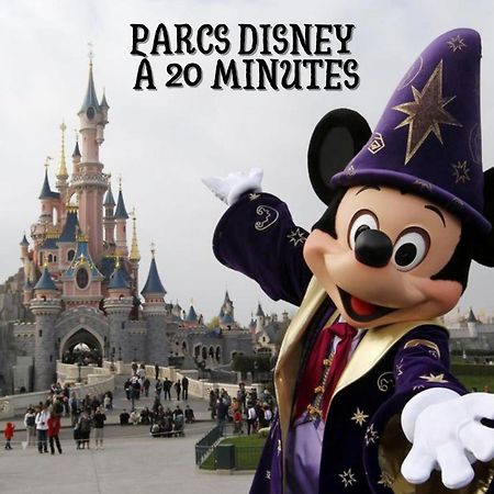 Calme Absolu, Terrasse Et Parking Entre Paris Et Disney Vaires-sur-Marne Exterior photo
