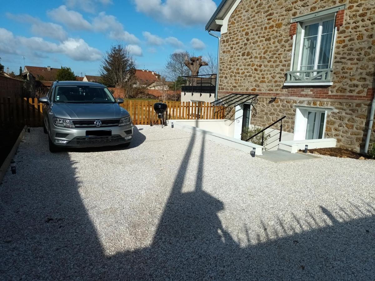 Calme Absolu, Terrasse Et Parking Entre Paris Et Disney Vaires-sur-Marne Exterior photo